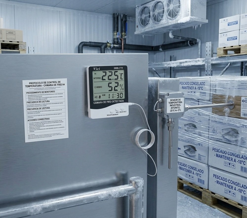 Termohigrómetro Digital 288B-CTH Profesional de Alta Precisión - Imagen 3